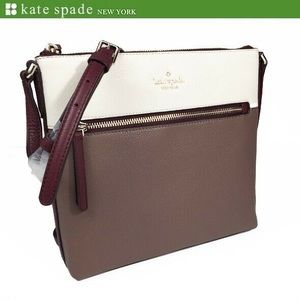 kate spade top zip crossbody jackson colorblock